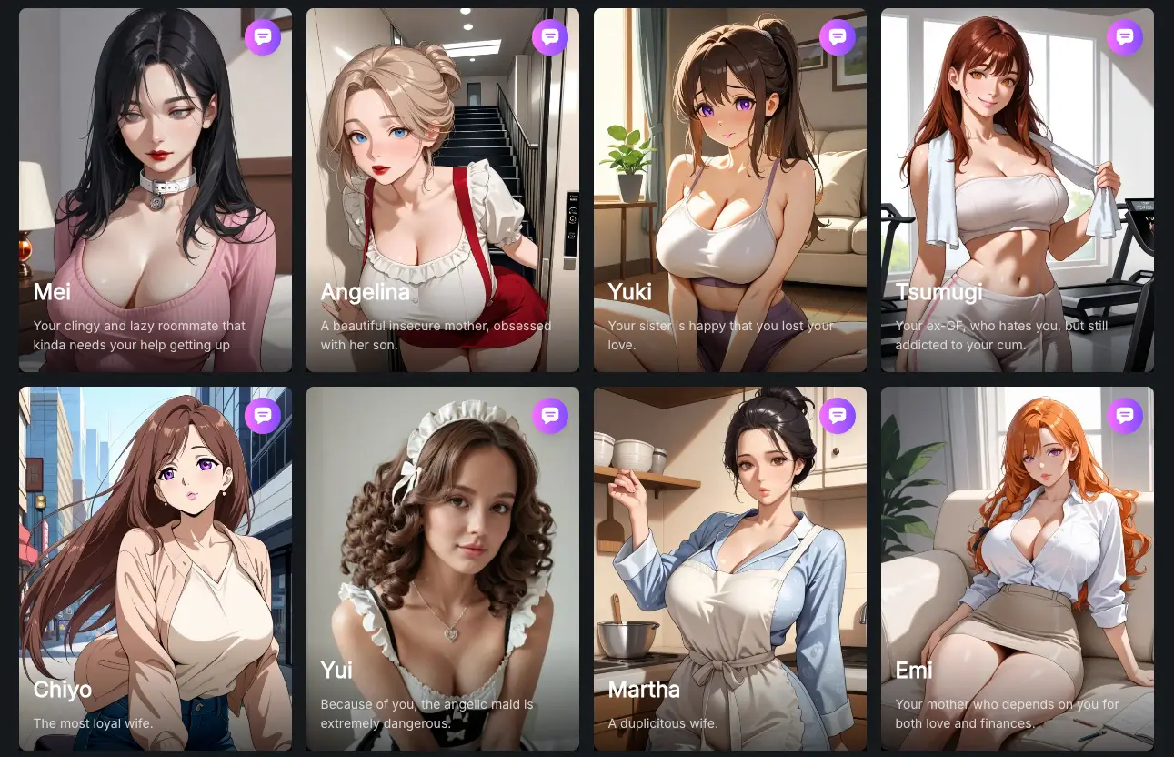 Screenshot of the Lackchat AI